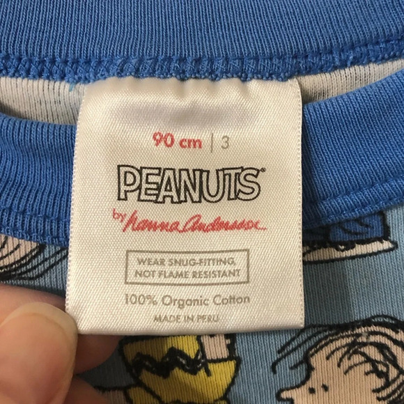 Hanna Andersson Peanuts & Charlie Brown Top - Size 3 - Picture 2 of 6